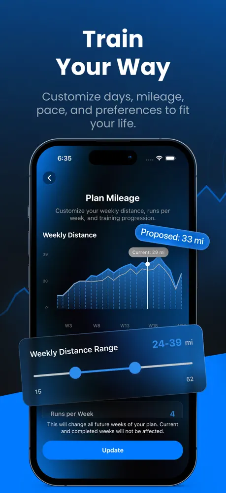 Endorphins Running mobile app screen 4