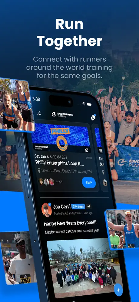 Endorphins Running mobile app screen 7